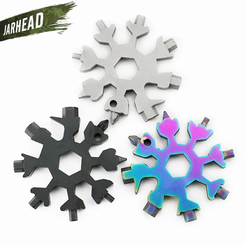 18 in 1 Bike Snowflake Multi-tools Spanner Hex Octagon Wrench Multifunction Portable Outdoor Bicycle Repair Tool Card
18 in 1 Bike Snowflake Multi-tools Spanner Hex Octagon Wrench Multifunction Portable Outdoor Bicycle Repair Tool Card