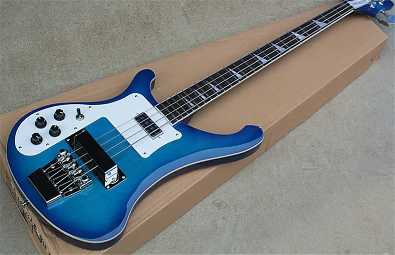 Special Blue 4-string Electric Bass Guitar with Left-hand,White Pickguard,Chrome Hardwares,can be customized as to request
Special Blue 4-string Electric Bass Guitar with Left-hand,White Pickguard,Chrome Hardwares,can be customized as to request
