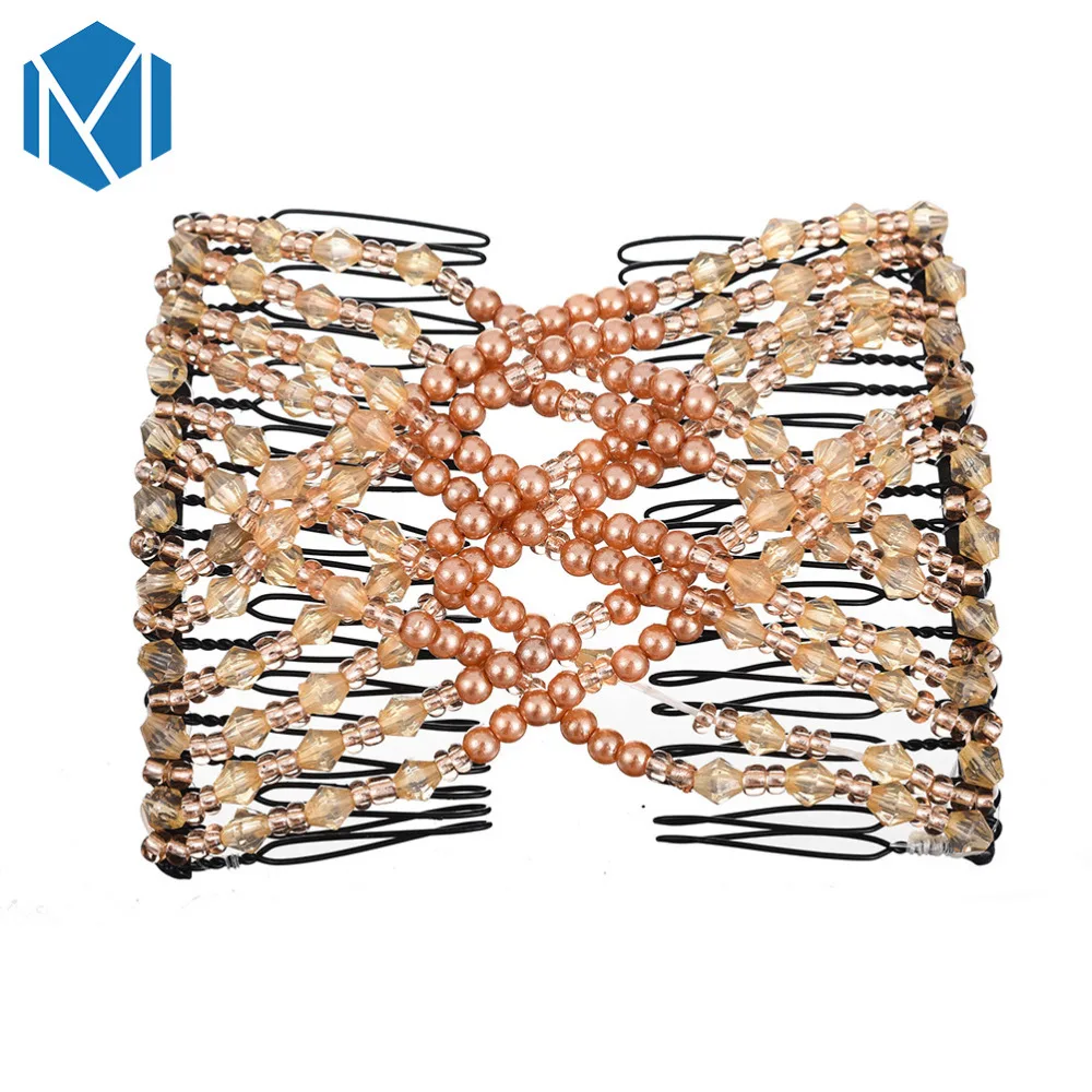 M MISM New Arrival Women Elegant DIY Hair Comb Double Magic Slide Metal Comb Clip Vintage Trendy Hair Disk Girls Magic Gun
M MISM New Arrival Women Elegant DIY Hair Comb Double Magic Slide Metal Comb Clip Vintage Trendy Hair Disk Girls Magic Gun
