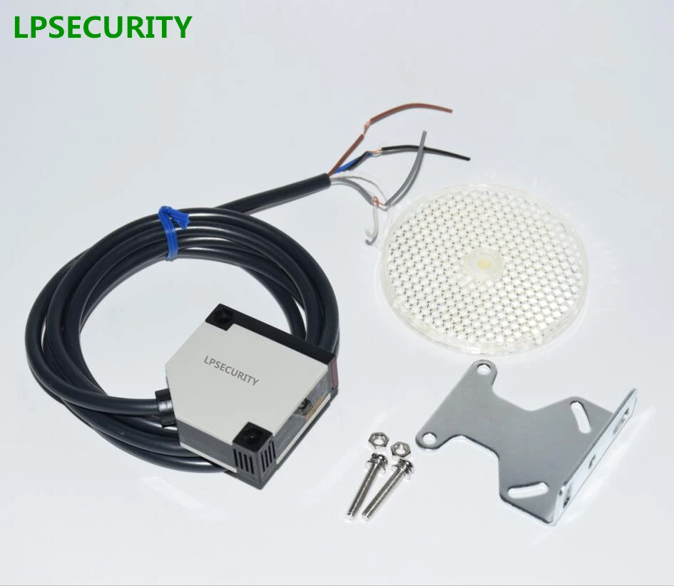 LPSECURITY 4 meters detection gate safety photocell/retro reflective photoelectric sensor/garage door protection
LPSECURITY 4 meters detection gate safety photocell/retro reflective photoelectric sensor/garage door protection