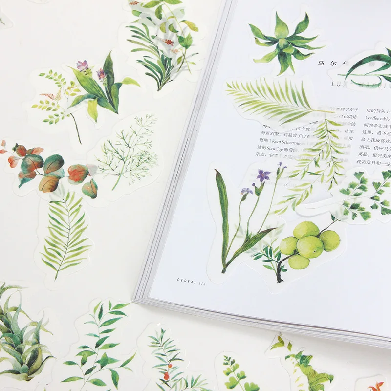 34pcs/bag Green Plant Stickers Flowers Stickers Decorative Adhesive Washi Paper Stickers Decorations Scrapbooking Diy Albums
34pcs/bag Green Plant Stickers Flowers Stickers Decorative Adhesive Washi Paper Stickers Decorations Scrapbooking Diy Albums