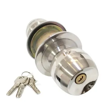 High Grade Indoor Door Stainless Steel 201 Ball Lock Universal Door Lock Pure Copper Lock Core Ball Lock Hardware Accessories
High Grade Indoor Door Stainless Steel 201 Ball Lock Universal Door Lock Pure Copper Lock Core Ball Lock Hardware Accessories