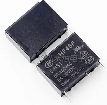 50PCS HF46F-024-HS1 HF46F-012-HS1 HF46F-005-HS1 HF46F 24-HS1 5 12 - 5A250VAC Relay brand new
50PCS HF46F-024-HS1 HF46F-012-HS1 HF46F-005-HS1 HF46F 24-HS1 5 12 - 5A250VAC Relay brand new