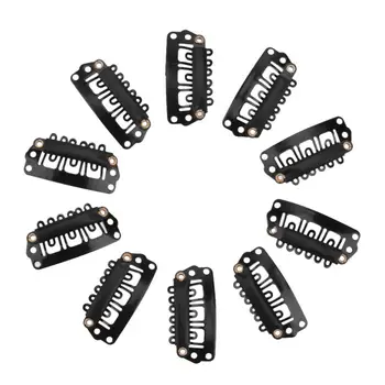 40pcs/lot 2.8cm U Shape Black Snap Clip for Hair Extension Wig Weft Hair Durable Carbon Steel Hair Clips Styling Tools
40pcs/lot 2.8cm U Shape Black Snap Clip for Hair Extension Wig Weft Hair Durable Carbon Steel Hair Clips Styling Tools