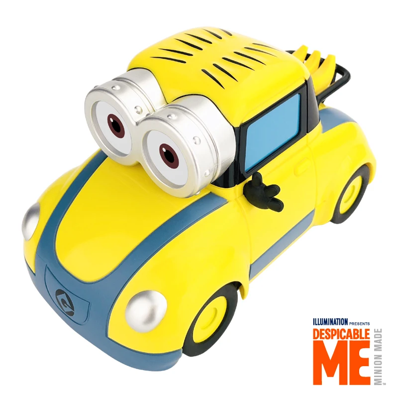 DESPICABLE ME MINION Legal Copy Car Model Electric 2.4G Parent-child Wireless Remote Control Car Minion Car Eye Light
DESPICABLE ME MINION Legal Copy Car Model Electric 2.4G Parent-child Wireless Remote Control Car Minion Car Eye Light
