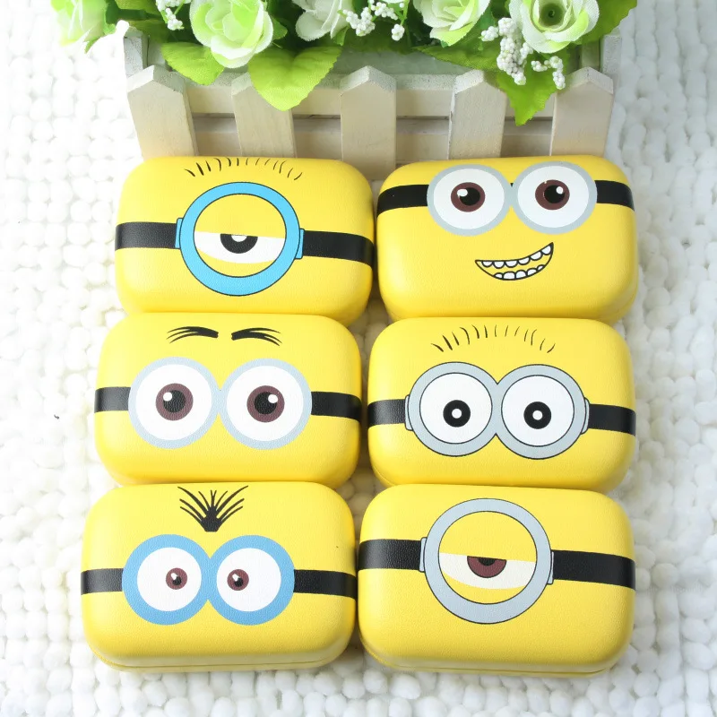 1 Set Cute Mini Eyewear Accessories Cartoon Design Contact Lens Box Case Holder Container Case with Mirror Cases
1 Set Cute Mini Eyewear Accessories Cartoon Design Contact Lens Box Case Holder Container Case with Mirror Cases