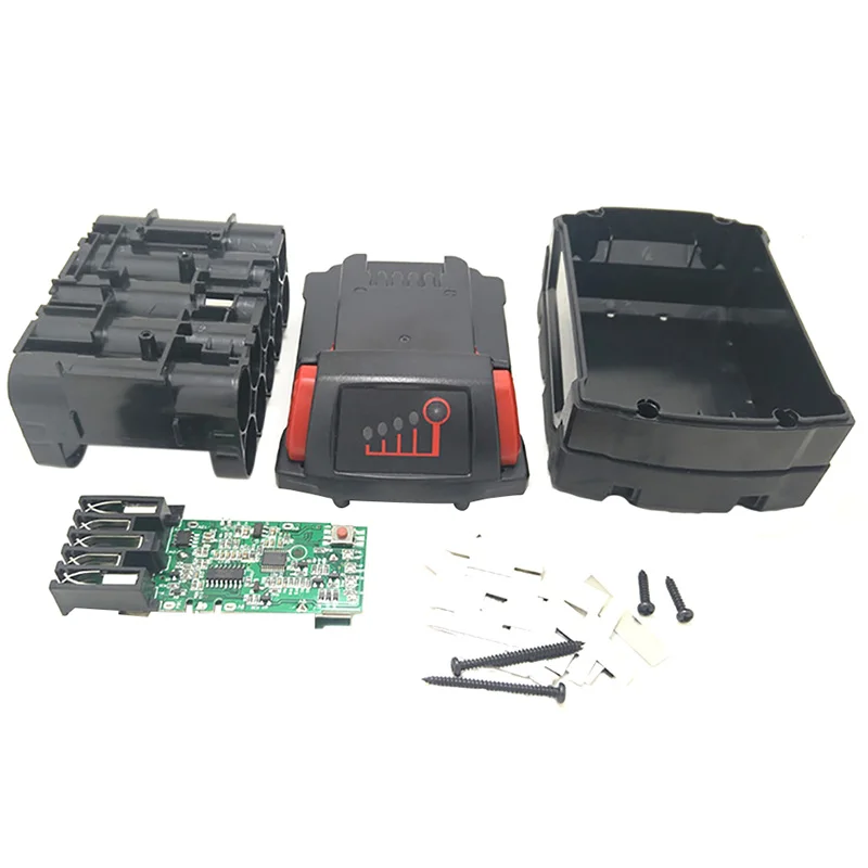 M18B Li-Ion Battery Plastic Case Charging Protection Circuit Board For Milwaukee 18V M18 48-11-1815 3Ah 4Ah 5Ah PCB Board Shel
M18B Li-Ion Battery Plastic Case Charging Protection Circuit Board For Milwaukee 18V M18 48-11-1815 3Ah 4Ah 5Ah PCB Board Shel