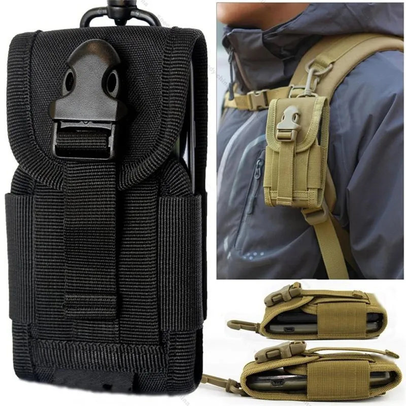 Тактический MOLLE талии сумка 4.5 " 6" смартфон кобура Чехол утилита EDC аксессуар