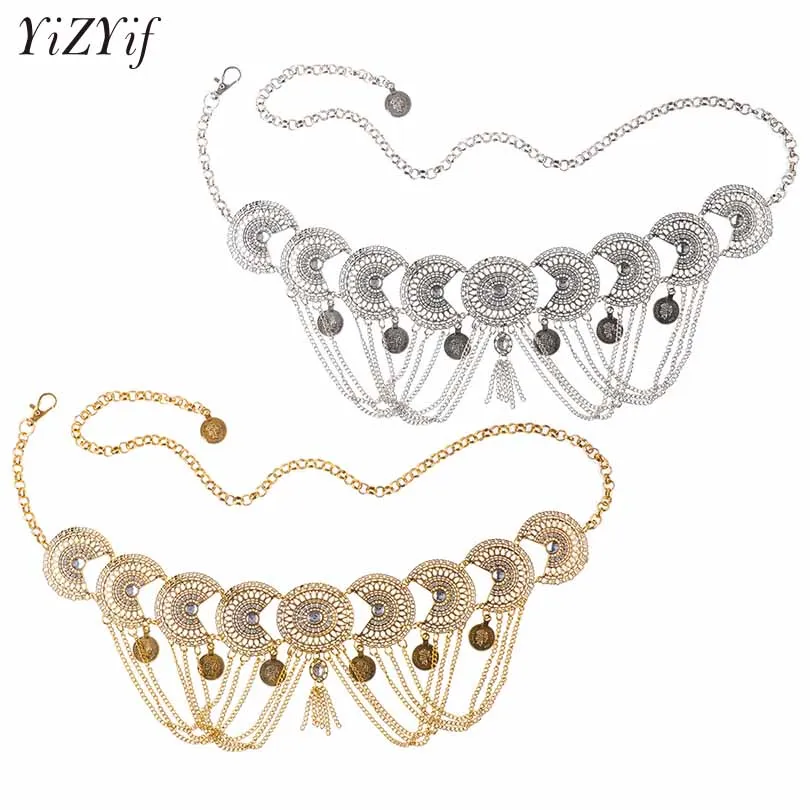Fashion Women Waist Chain Vintage Jewelry Fashion Hollow Coin Tassel Body Waist Carving Rhinestone Crystal Chain Jewelry Belt
Fashion Women Waist Chain Vintage Jewelry Fashion Hollow Coin Tassel Body Waist Carving Rhinestone Crystal Chain Jewelry Belt