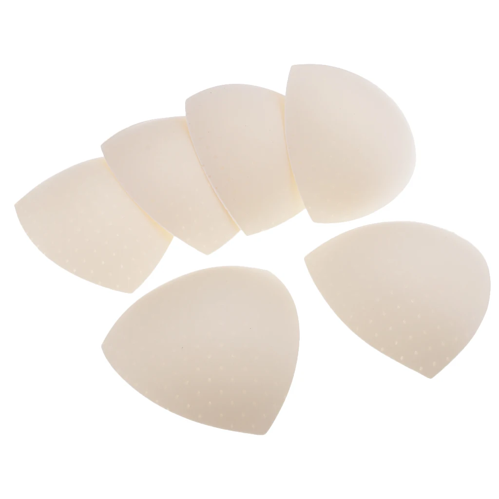 3 Pairs Triangle Inserts Pads Cup Bra Women Sports Enhancer Yoga Bikini Swimsuit 3 Pairs Triangle Inserts Pads Cup Bra Women Sports Enhancer Yoga Bikini Swimsuit