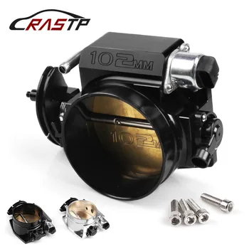 RASTP - Performance Billet Aluminum High Flow Intake Manifold 102mm Throttle Body For LS1 LS2 LS3 LS6 LSX Black/Silver RS-THB001
RASTP - Performance Billet Aluminum High Flow Intake Manifold 102mm Throttle Body For LS1 LS2 LS3 LS6 LSX Black/Silver RS-THB001