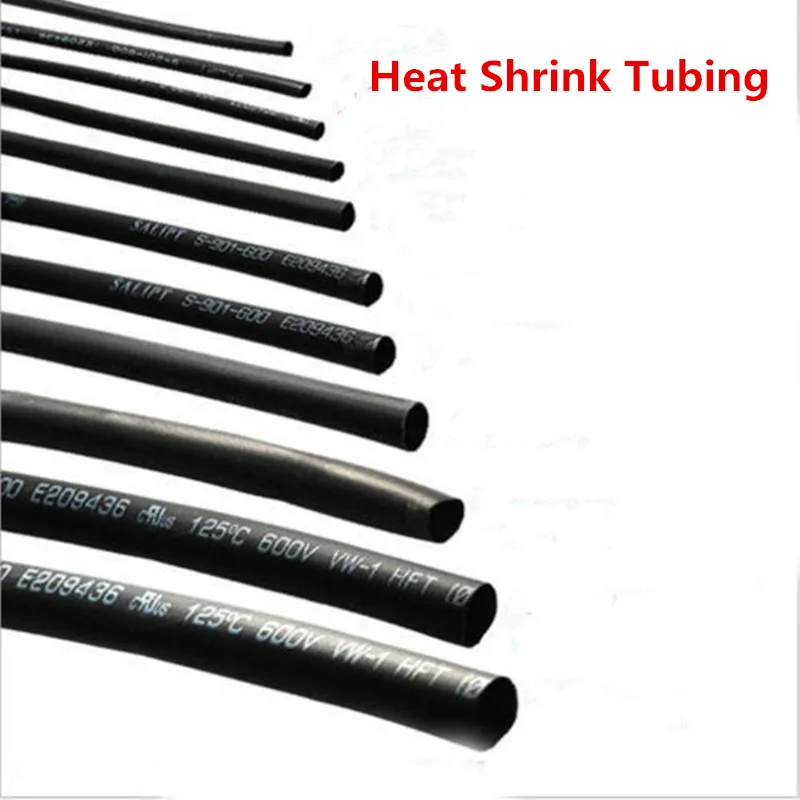 1Meter 2:1 Black Polyolefin Heat Shrink Tubing Shrinking Assorted Heat Shrink Tube Wire Cable Insulated Sleeving Tubing
1Meter 2:1 Black Polyolefin Heat Shrink Tubing Shrinking Assorted Heat Shrink Tube Wire Cable Insulated Sleeving Tubing
