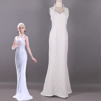Game Final Fantasy XV Lunafreya Nox Fleuret Cosplay Costume Formal Dress Carnival Christmas Sexy White Fancy Gown Custom Made
Game Final Fantasy XV Lunafreya Nox Fleuret Cosplay Costume Formal Dress Carnival Christmas Sexy White Fancy Gown Custom Made