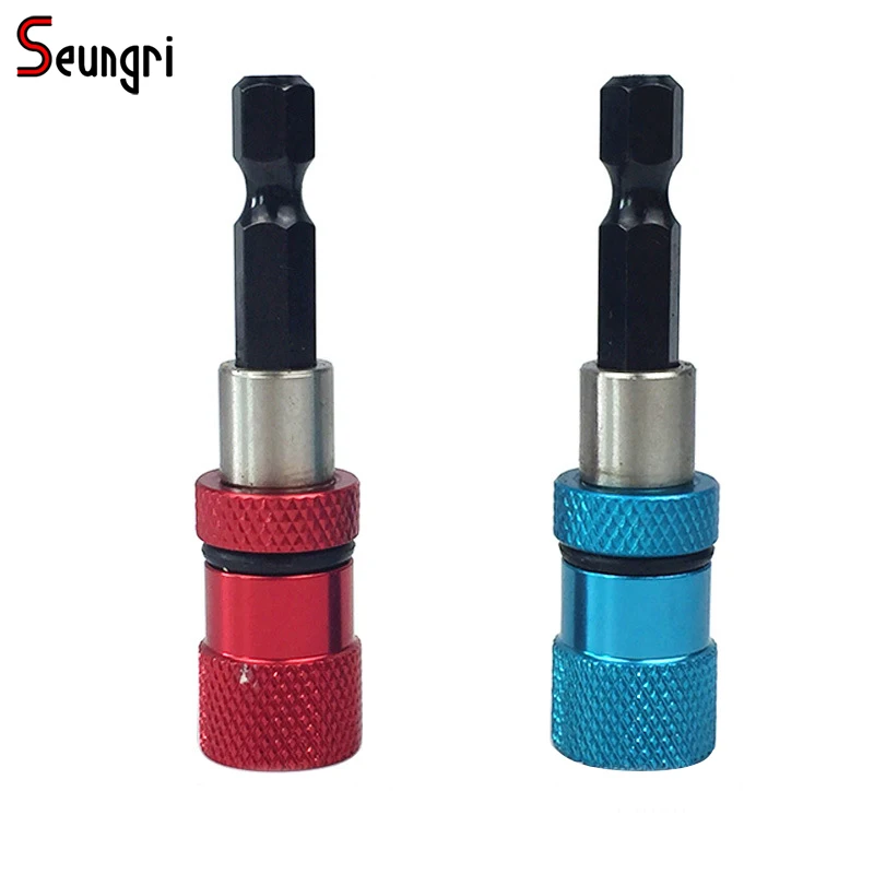 Seungri 1 Piece Quick Release Magnetic Bit Screwdriver Holder 1/4" Hex Shank Drywall Screw Drill Tool | Инструменты