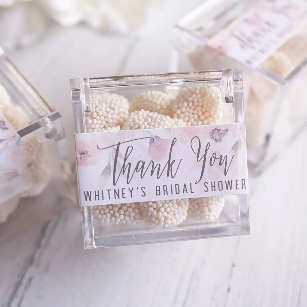 Clear square Acrylic Birthday Gift Box Wedding Favor Holder Transparent Chocolate Candy Boxes Party Gifts
Clear square Acrylic Birthday Gift Box Wedding Favor Holder Transparent Chocolate Candy Boxes Party Gifts