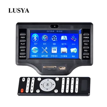 Lusya 4.3 Inch LCD Audio Bluetooth Receiver Decoder MP4/MP5 Video Decoding DC12V 2.1 Amplifier Board 50W*2+100W C6-002
Lusya 4.3 Inch LCD Audio Bluetooth Receiver Decoder MP4/MP5 Video Decoding DC12V 2.1 Amplifier Board 50W*2+100W C6-002