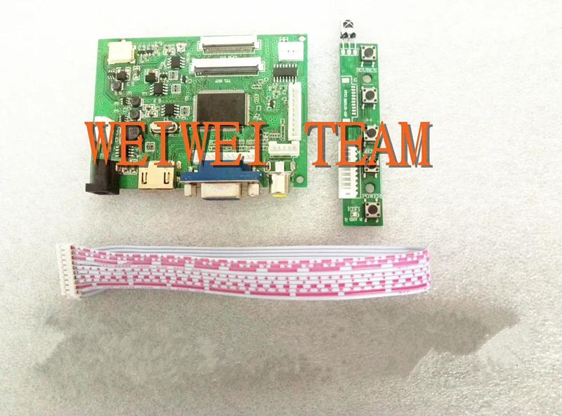 VS-TY2662-V2 HDMI VGA 2AV 40 /50 Pins PC Controller Board for Raspberry PI 3 EJ101IA-01G 8 bit IPS LCD Display Driver
VS-TY2662-V2 HDMI VGA 2AV 40 /50 Pins PC Controller Board for Raspberry PI 3 EJ101IA-01G 8 bit IPS LCD Display Driver