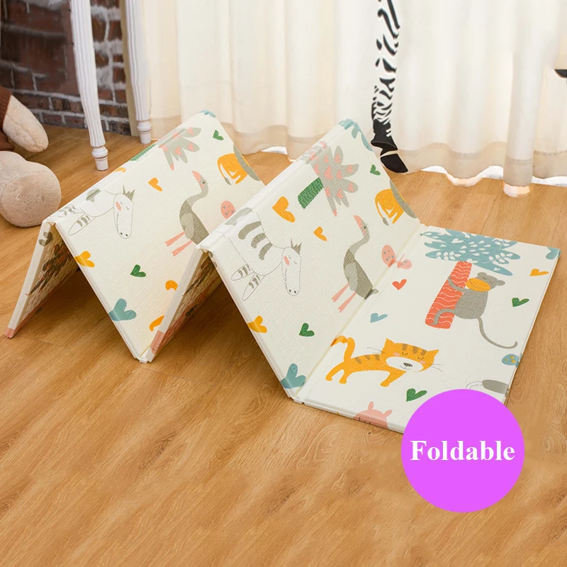 Infant Shining Foldable Baby Play Mat 200X180CM Large Mat Cartoon Puzzle Climbing Mat Carpet 1CM Thickness
Infant Shining Foldable Baby Play Mat 200X180CM Large Mat Cartoon Puzzle Climbing Mat Carpet 1CM Thickness