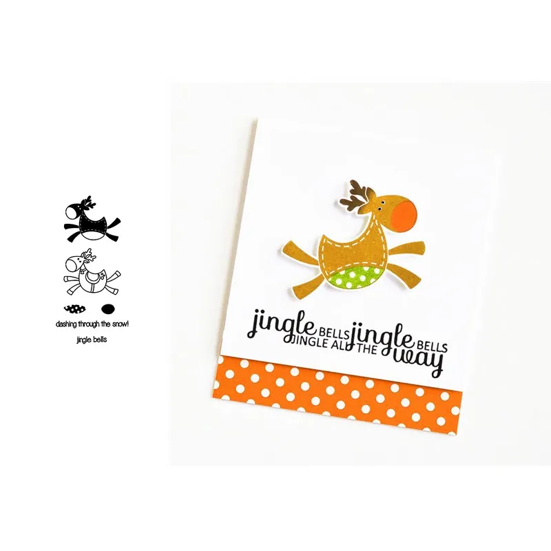 HAPPY RUN CHRISTMAS DEER Transparent Clear Silicone Stamp/Seal for DIY scrapbooking/photo album Decorative clear stamp sheets
HAPPY RUN CHRISTMAS DEER Transparent Clear Silicone Stamp/Seal for DIY scrapbooking/photo album Decorative clear stamp sheets