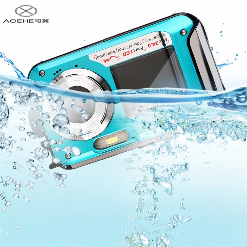 ACEHE High Quality 2.7inch TFT Digital Camera Waterproof 24MP MAX 1080P Double Screen 16x Digital Zoom Camcorder HOT in stock!!!
ACEHE High Quality 2.7inch TFT Digital Camera Waterproof 24MP MAX 1080P Double Screen 16x Digital Zoom Camcorder HOT in stock!!!