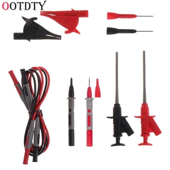 OOTDTY Multimeter Needle Tip Probe Test Leads Universal Digital Multi Meter Tester Wire Pen 4mm Banana Plug Alligator Clip
OOTDTY Multimeter Needle Tip Probe Test Leads Universal Digital Multi Meter Tester Wire Pen 4mm Banana Plug Alligator Clip