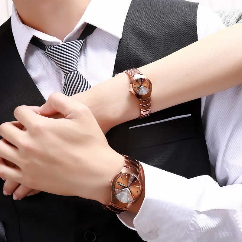 WLISTH Brand Ladies Watch Coffee Golden Night Light Waterproof Steel Belt Couple Student Watch Male Quartz Watch Wholesale
WLISTH Brand Ladies Watch Coffee Golden Night Light Waterproof Steel Belt Couple Student Watch Male Quartz Watch Wholesale