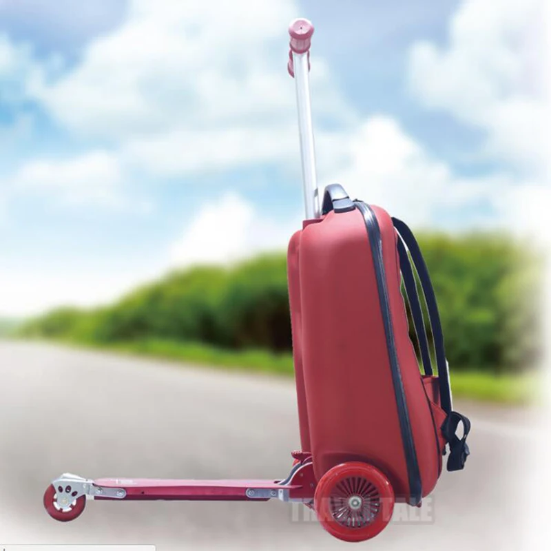 TRAVEL TALE teenager scooter travel suitcase eva scooter luggage trolley backpack on wheels
TRAVEL TALE teenager scooter travel suitcase eva scooter luggage trolley backpack on wheels