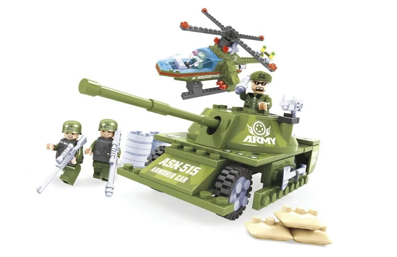 Ausini model building kits compatible with lego city tank 891 3D blocks Educational model & building toys hobbies for children
Ausini model building kits compatible with lego city tank 891 3D blocks Educational model & building toys hobbies for children