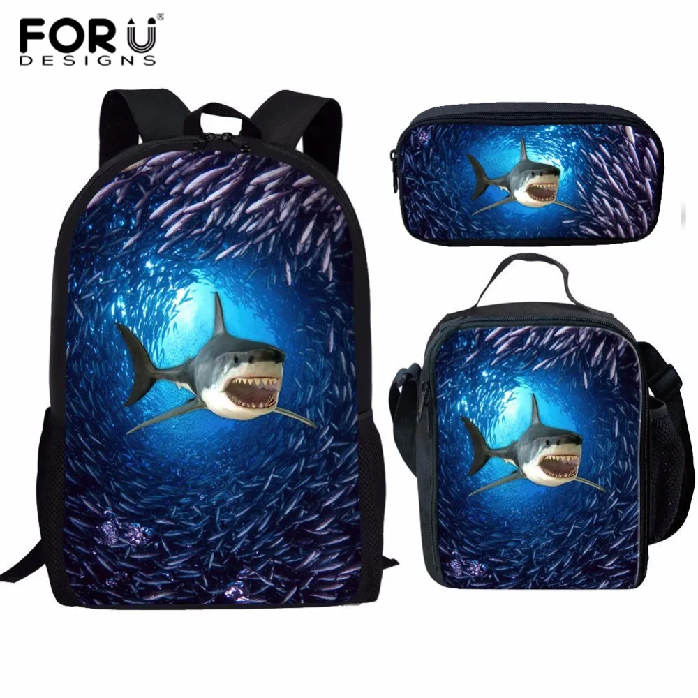 FORUDESIGNS Children School Bags set for Girls Boys Shark Dolphins Schoolbag kids Primary school Backpack Kids Satchel Mochila
FORUDESIGNS Children School Bags set for Girls Boys Shark Dolphins Schoolbag kids Primary school Backpack Kids Satchel Mochila
