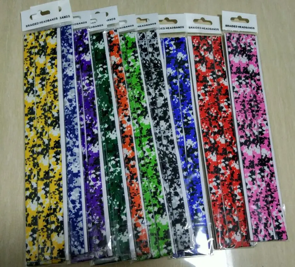 wholesale for Christmas digital camo Braided Headband Non Slip Style Sweaty Sports Bands
wholesale for Christmas digital camo Braided Headband Non Slip Style Sweaty Sports Bands