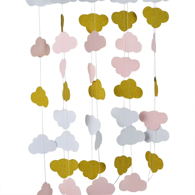 1 Bag 3M Hanging Paper Garlands For Wedding Birthday Baby Decoration Cloud Shape 4*6CM Party Home&Living Decor Supplies 5Z
1 Bag 3M Hanging Paper Garlands For Wedding Birthday Baby Decoration Cloud Shape 4*6CM Party Home&Living Decor Supplies 5Z