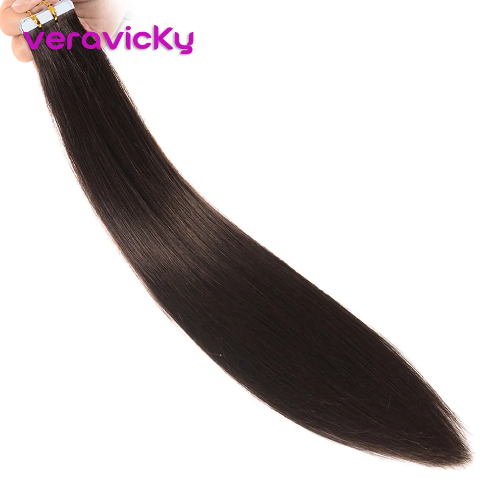Tape in Natural Dark Brown Human Hair Extensions Real Remy 16to20Inch Straight Adhesive Hair Extensions for Thin Hair Veravicky
Tape in Natural Dark Brown Human Hair Extensions Real Remy 16to20Inch Straight Adhesive Hair Extensions for Thin Hair Veravicky