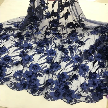 VILLIEA 3D African Lace Fabric Soft High Quality With Beaded Nigerian Tulle Mesh Lace Navy Blue Lace Fabrics For African Parties
VILLIEA 3D African Lace Fabric Soft High Quality With Beaded Nigerian Tulle Mesh Lace Navy Blue Lace Fabrics For African Parties