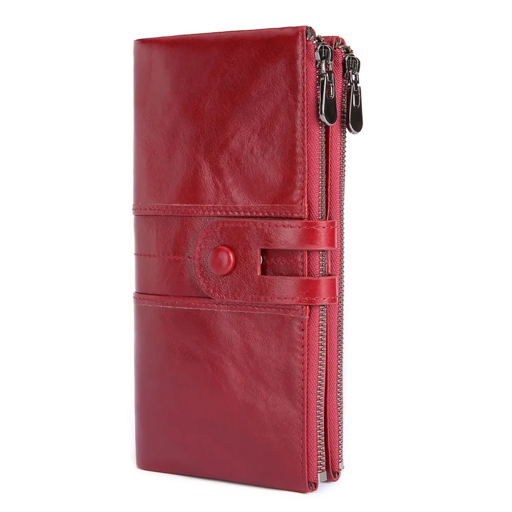 Women's Wallets 100% Genuine Leather Long Wallets For Girl Ladies Money Coin Pocket Card Holder Female Wallet Rfid Phone Bag
Women's Wallets 100% Genuine Leather Long Wallets For Girl Ladies Money Coin Pocket Card Holder Female Wallet Rfid Phone Bag