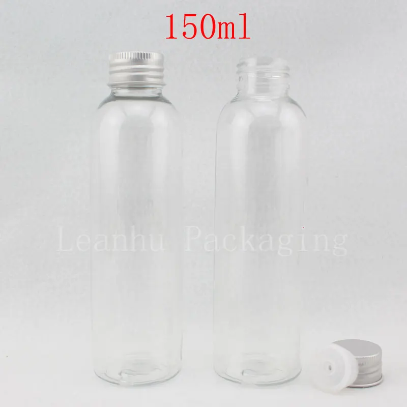 150ML Transparent Round Plastic Bottle Aluminum Cap , 150CC Empty Cosmetic Container , Shower Gel / Lotion Sub-bottling
150ML Transparent Round Plastic Bottle Aluminum Cap , 150CC Empty Cosmetic Container , Shower Gel / Lotion Sub-bottling