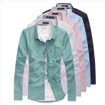 Best Men's Korean Long Sleeve Shirt Small Mushroom Embroidery Standard Shirt Casual Fashion Summer Blouse Shirts 6556
Best Men's Korean Long Sleeve Shirt Small Mushroom Embroidery Standard Shirt Casual Fashion Summer Blouse Shirts 6556