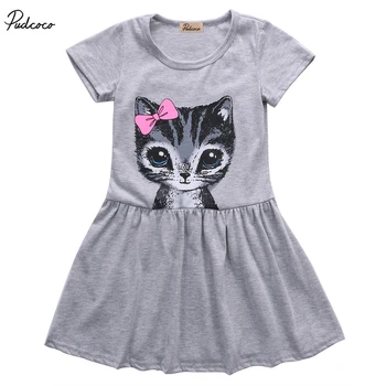 Pudcoco Cute Cat Lovely Dress Toddler Baby Girls Princess Short Sleeve Dress Party Kids Tulle Tutu Dress Gray Pink
Pudcoco Cute Cat Lovely Dress Toddler Baby Girls Princess Short Sleeve Dress Party Kids Tulle Tutu Dress Gray Pink