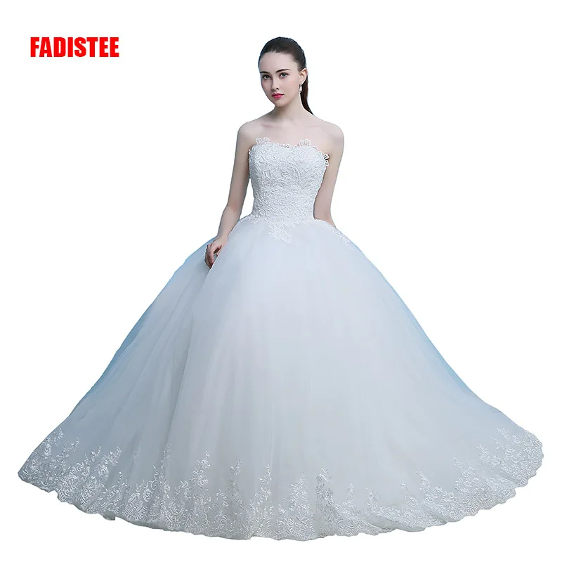 FADISTEE New arrival elegant wedding dress Vestido de Festa dress appliques beading long style strapless party dresses
FADISTEE New arrival elegant wedding dress Vestido de Festa dress appliques beading long style strapless party dresses