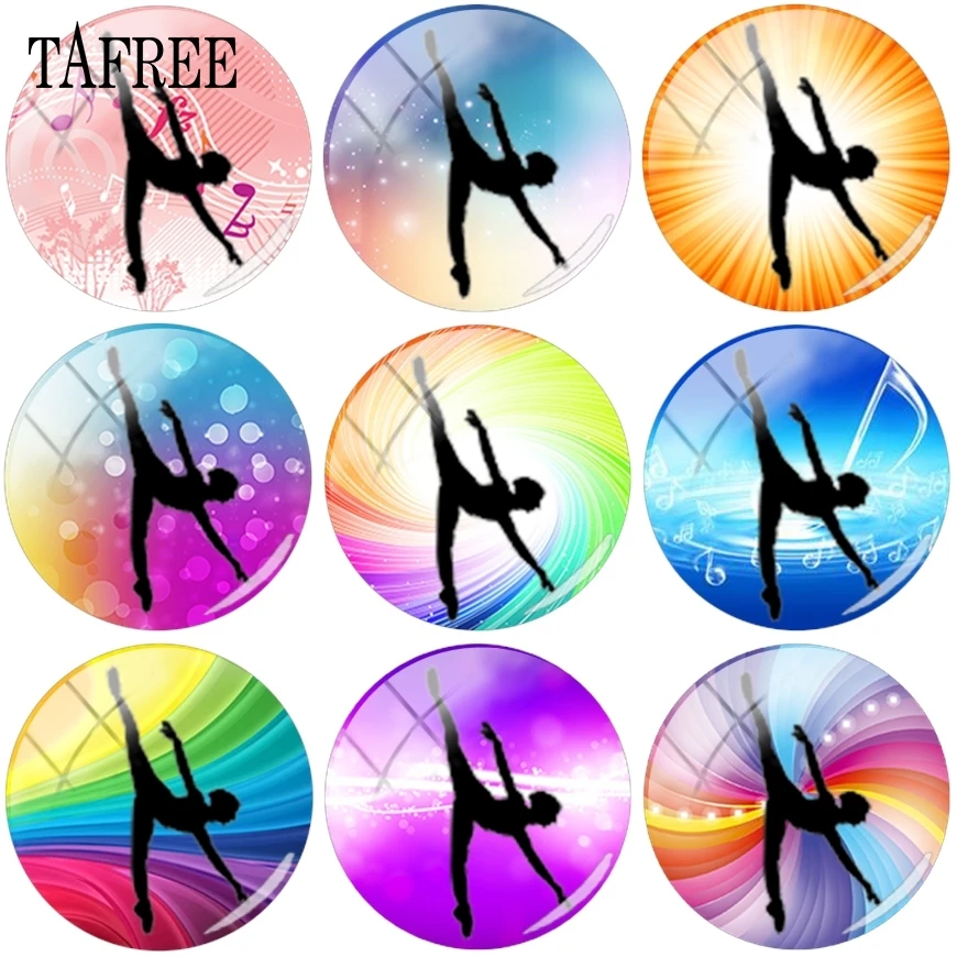 TAFREE Graceful Ballet Dancer Picture Size 25mm In Dia Glass Cabochon Cover Cameo Pendant Settings Jewelry
TAFREE Graceful Ballet Dancer Picture Size 25mm In Dia Glass Cabochon Cover Cameo Pendant Settings Jewelry