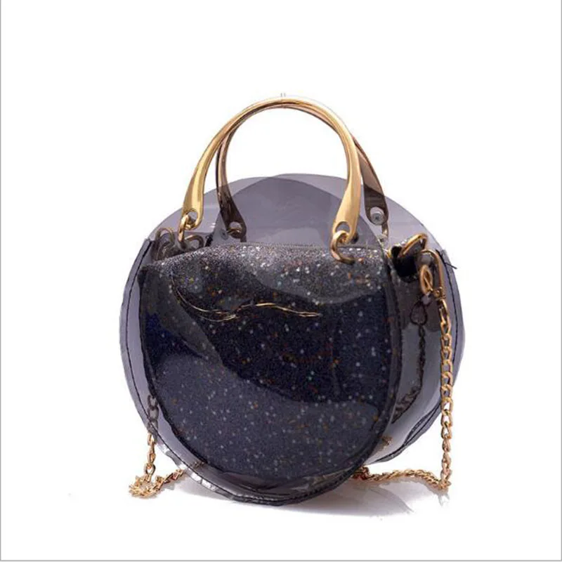Free Shipping New 2018 Fashion Bag Laser Transparent Child -mother Sholder Bag Sequined Solid Chain Circular Handbag
Free Shipping New 2018 Fashion Bag Laser Transparent Child -mother Sholder Bag Sequined Solid Chain Circular Handbag