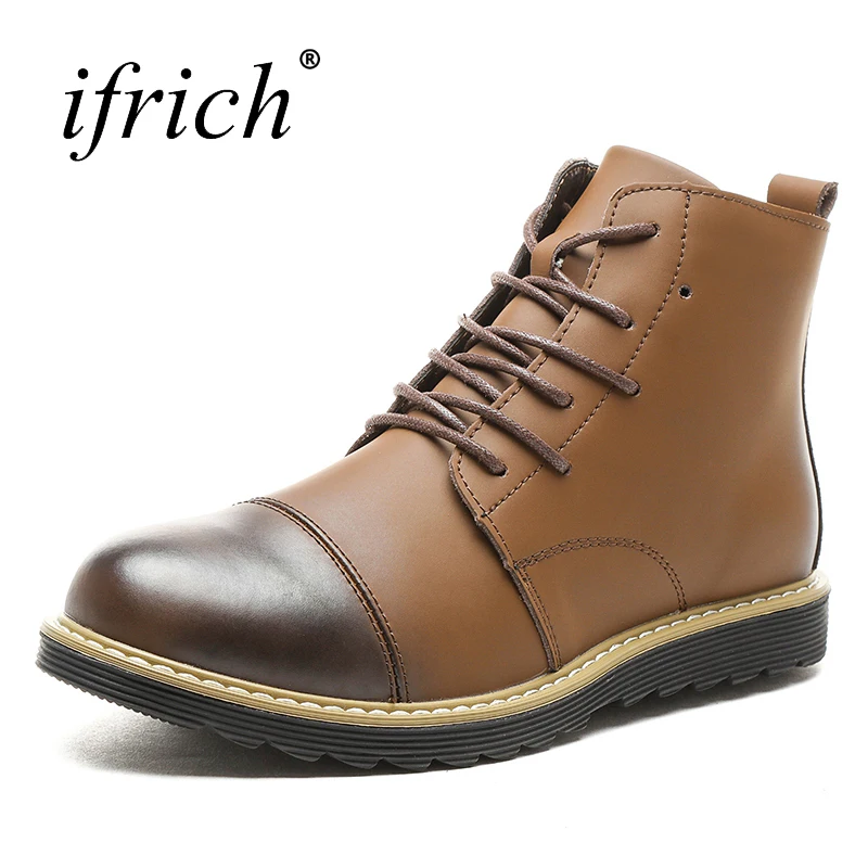 Men Pointed Toe Work Boots Lace Up Black Brown Male Safety Split Leather Shoes Comfortable Man Luxruy Brand Footwear
Men Pointed Toe Work Boots Lace Up Black Brown Male Safety Split Leather Shoes Comfortable Man Luxruy Brand Footwear