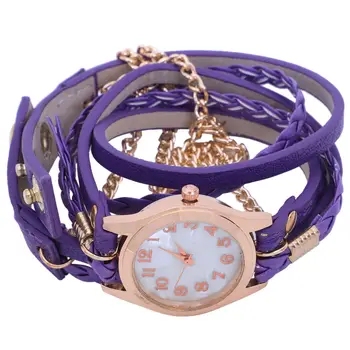 Hand-woven Wrapped Bracelet Women Watch Ladies Quartz Watch Casual Women Wrist Watch
Hand-woven Wrapped Bracelet Women Watch Ladies Quartz Watch Casual Women Wrist Watch