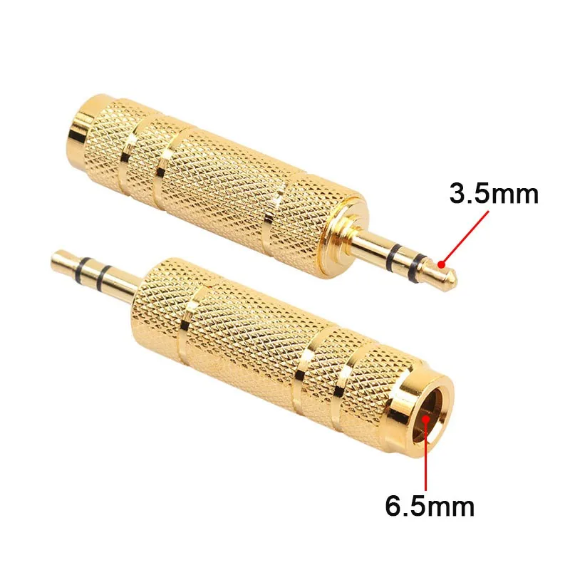 3.5mm Male to 6.5 mm Female Adapter 3.5 plug to 6.35 Jack Stereo Audio Adapter for Microphone Headphone AUX Cable Convertor k5
3.5mm Male to 6.5 mm Female Adapter 3.5 plug to 6.35 Jack Stereo Audio Adapter for Microphone Headphone AUX Cable Convertor k5