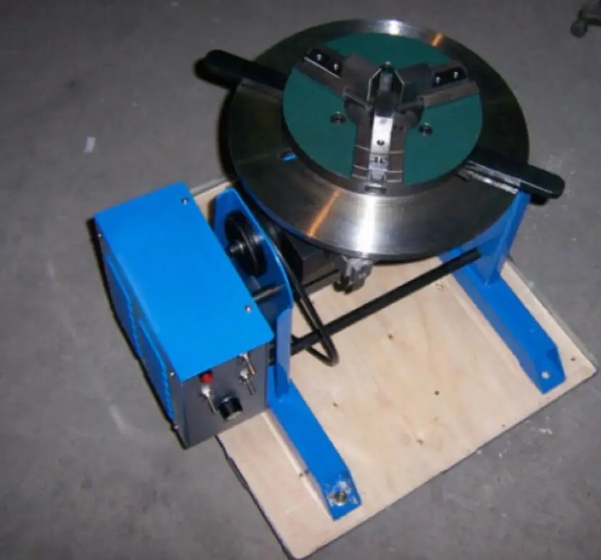 30KG portable welding positioners,turntable for circle workpiece can match with welding chuck
30KG portable welding positioners,turntable for circle workpiece can match with welding chuck