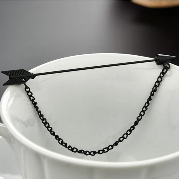 2016 Fashion gold chain Collar Brooch Men Suit Lapel Pin arrow Brooches tassel Mens Accessories Wedding Brooch Shirt For Women
2016 Fashion gold chain Collar Brooch Men Suit Lapel Pin arrow Brooches tassel Mens Accessories Wedding Brooch Shirt For Women