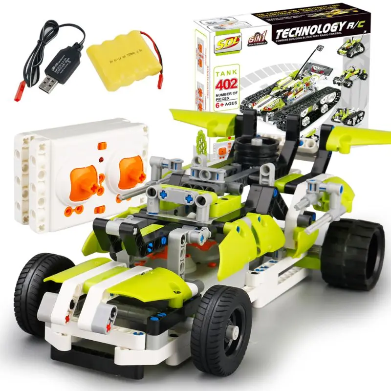 RC Model Car SDL 2017A-25 2 CH 2.4GHz USB Charging Building Block DIY Remote Control Toys
RC Model Car SDL 2017A-25 2 CH 2.4GHz USB Charging Building Block DIY Remote Control Toys