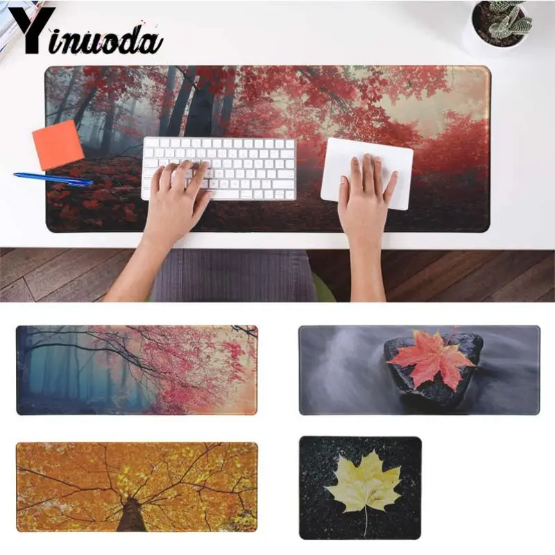 Yinuoda Rubber Pad Flower Beautiful Scenery Maple leaf mouse pad gamer play mats Size for 180*220 250*290 300*900 400*900*2mm
Yinuoda Rubber Pad Flower Beautiful Scenery Maple leaf mouse pad gamer play mats Size for 180*220 250*290 300*900 400*900*2mm