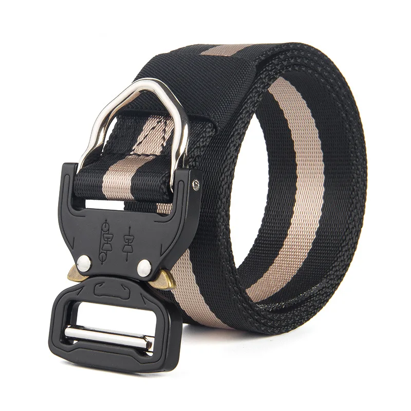 2019NEW Tactical Belts Mens Nylon Military Waist Belt Alloy Metal Buckle Adjustable Training Canvas Belt Field Special belts
2019NEW Tactical Belts Mens Nylon Military Waist Belt Alloy Metal Buckle Adjustable Training Canvas Belt Field Special belts