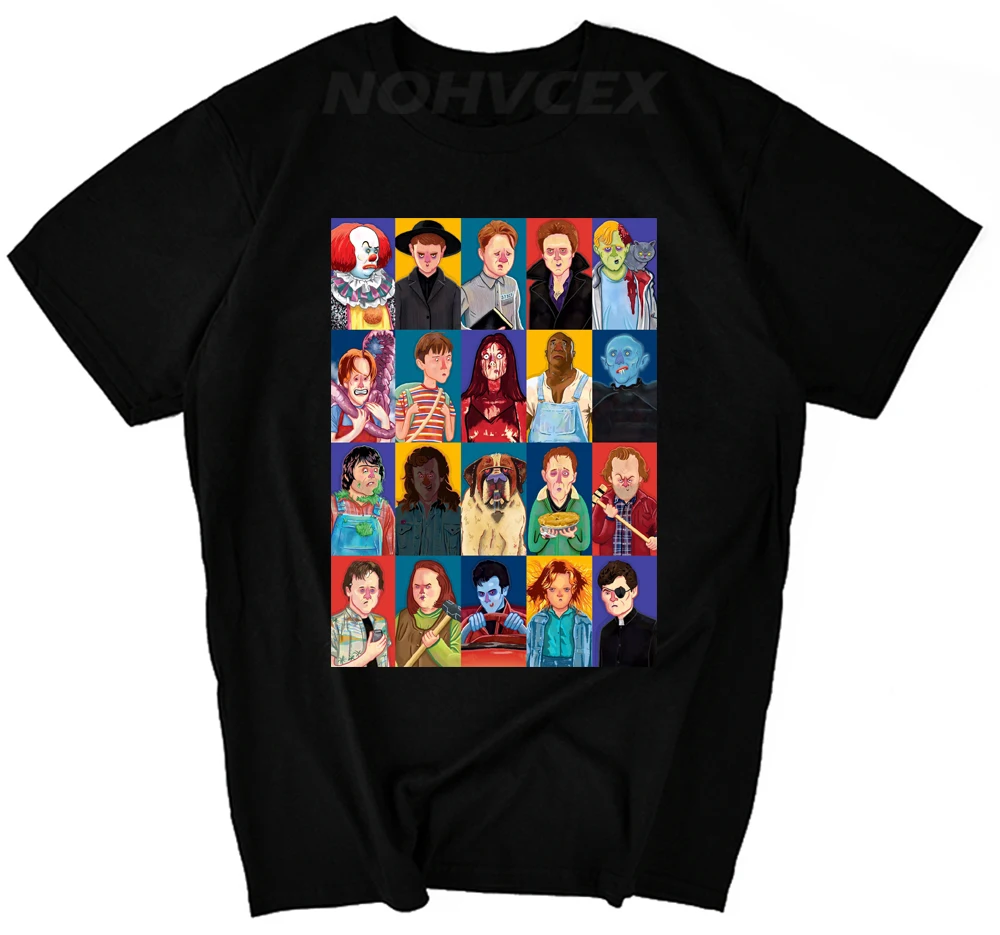 IT movie T Shirt Men's stephen king printed High Quality clown Tops Tees fear halloween pennywise Custom male t-shirt
IT movie T Shirt Men's stephen king printed High Quality clown Tops Tees fear halloween pennywise Custom male t-shirt
