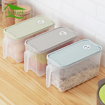 1PC Sealed Box Transparent Kitchen Food Container Storage Box Food Crisper Refrigerator Storage Box Organizer With Handle
1PC Sealed Box Transparent Kitchen Food Container Storage Box Food Crisper Refrigerator Storage Box Organizer With Handle